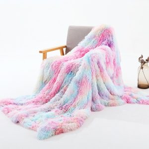 Blanket For Bed Soft Plush Bedspread Blanket  Decorative Cover Blank