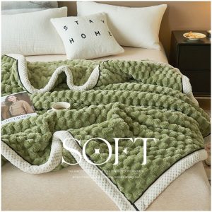 Milk Velvet Blanket Thickened Blanket Bed Blankets
